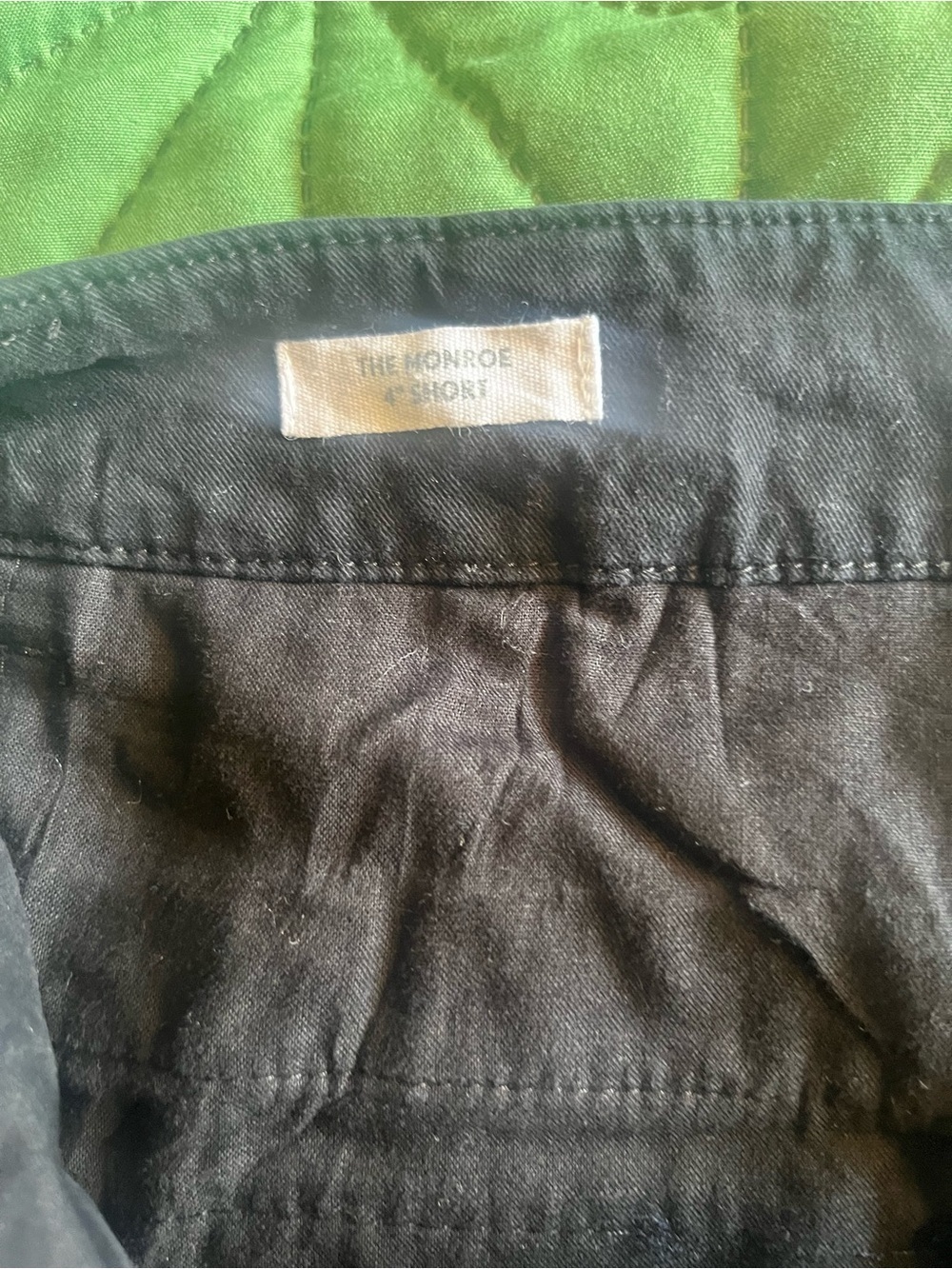 LOFT Black Shorts with Front Button Waist - Picture 5 of 5